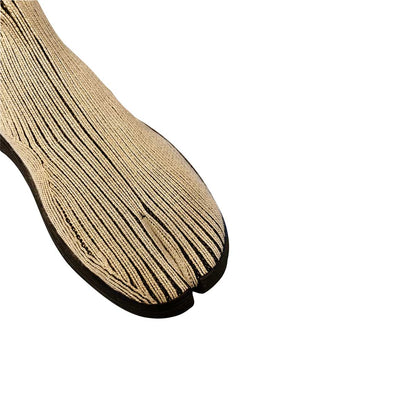 Silk Tabi - Camel Shadow Stripe