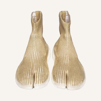 Silk Tabi - Camel Stripe