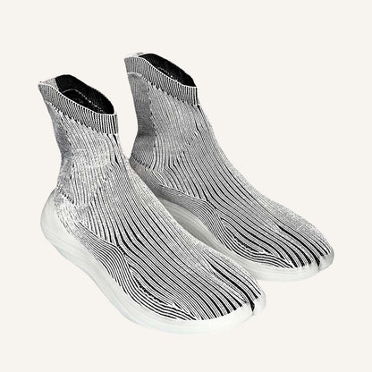 Silk Tabi - Cloud Stripe