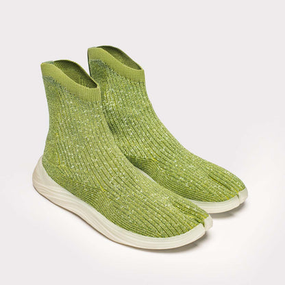 Metallic Tabi - Grass